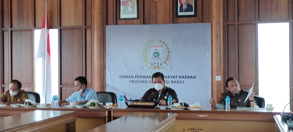 Terima Kunjungan DPRD Majene, Ketua Komisi III Nyatakan Siap Dukung Pembangunan Infrastruktur
